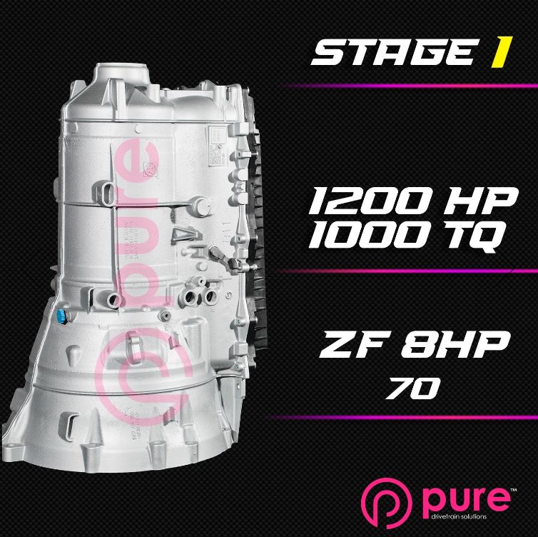Pure Drivetrain Solutions ZF 8HP76 Stage 1 Transmission Rebuild