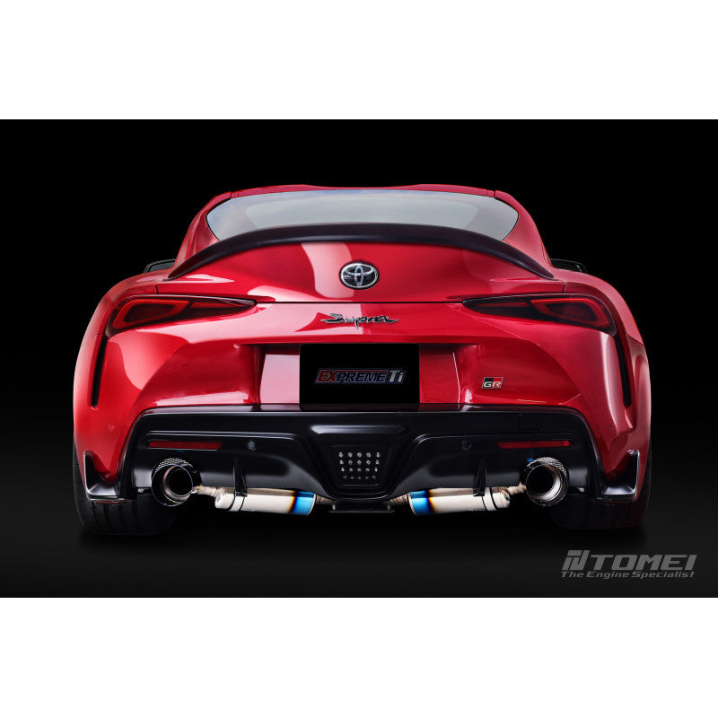 Tomei Expreme Ti Full Titanium Muffler Type-D - Toyota GR Supra