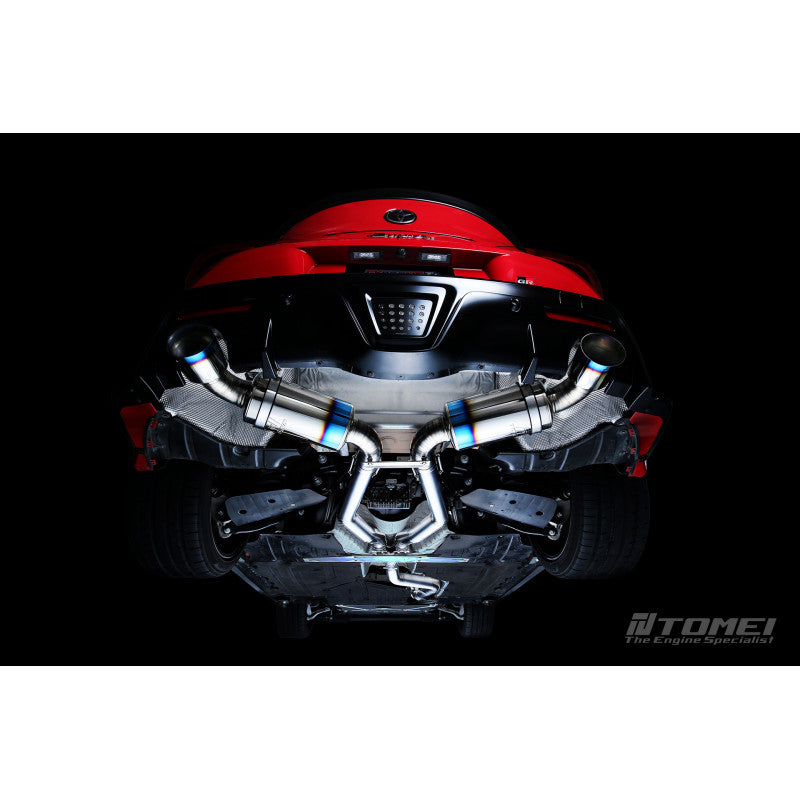 Tomei Expreme Ti Full Titanium Muffler Type-D - Toyota GR Supra
