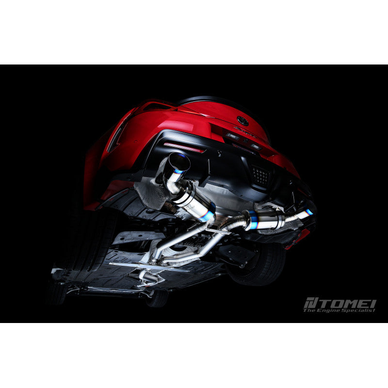 Tomei Expreme Ti Full Titanium Muffler Type-D - Toyota GR Supra