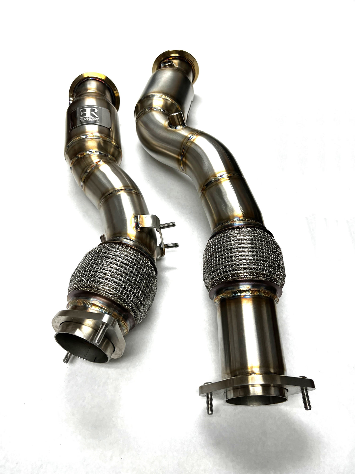 Evolution Racewerks Sports Catted Downpipes – BMW M2 / M3 / M4 (G87 / G80 / G82, S58) – product view 2