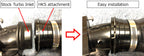 HKS Dry Carbon Racing Suction carbon pipe heat transfer comparison