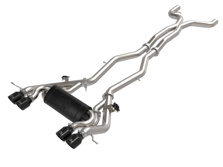 aFe MACH Force-Xp 3" to 2.5" Stainless Cat-Back Exhaust for BMW M3 / M4 (S58) (view 6)