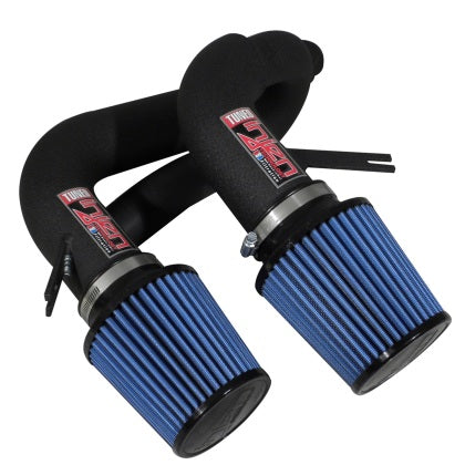 Injen Cold Air Intake (Wrinkle Black) for BMW 535i (E60, N54)