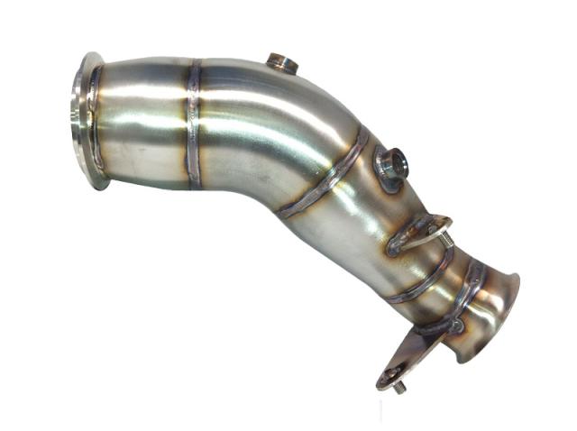 Evolution Racewerks Sports Series 4" High Flow Catted Downpipe – BMW N55 (F2x / F3x / F87) (view 2)