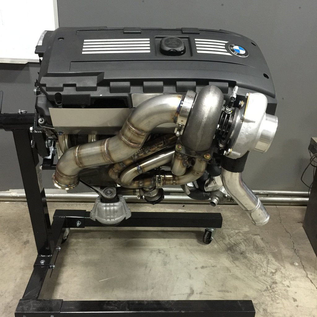 DOC Race top-mount single Precision turbo kit for BMW 335i & 135i (N54) (view 2)