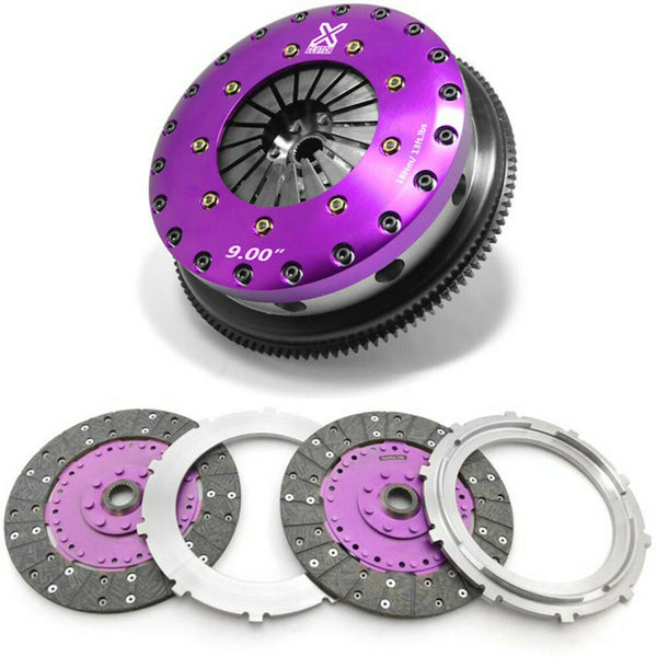 Catlove　⑤ XClutch Twin Disc Clutch Kit 6 Bolt for 2/2009-2010 BMW 135i