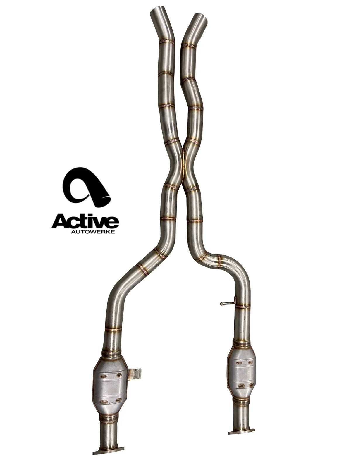 Active Autowerke Signature Mid-Pipe w/ X-Pipe for BMW M3 / M4 (G80/G82, S58) (view 4)
