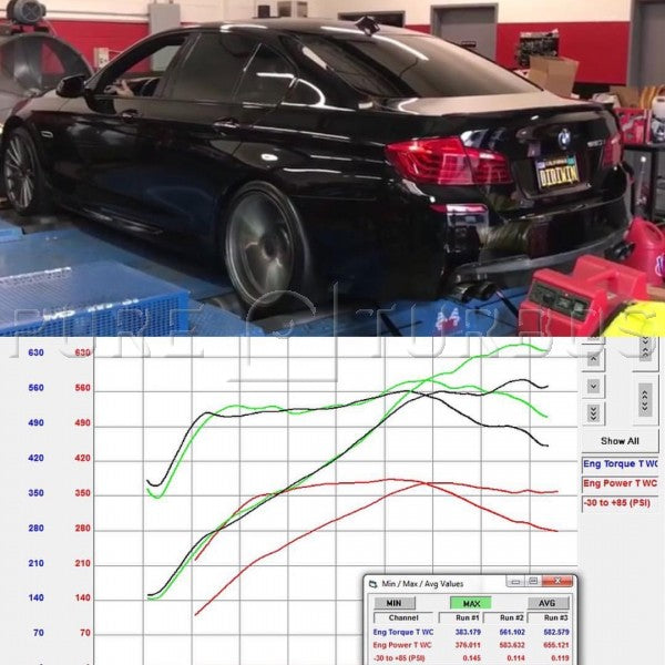 Pure Turbos Stage 1 upgrade turbos for BMW N63 & N63tu (view 3)