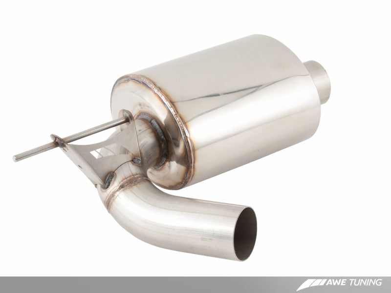 AWE Tuning Touring Axle-Back Exhaust for BMW 335i/435i (F3X), Diamond Black 102mm (view 2)