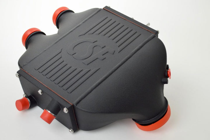 CSF top-mount dual-pass charge-air cooler for BMW S55 (F8x)
