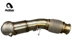 Active Autowerke B46 Catted Downpipe for Toyota Supra MKV 2.0 (A91)