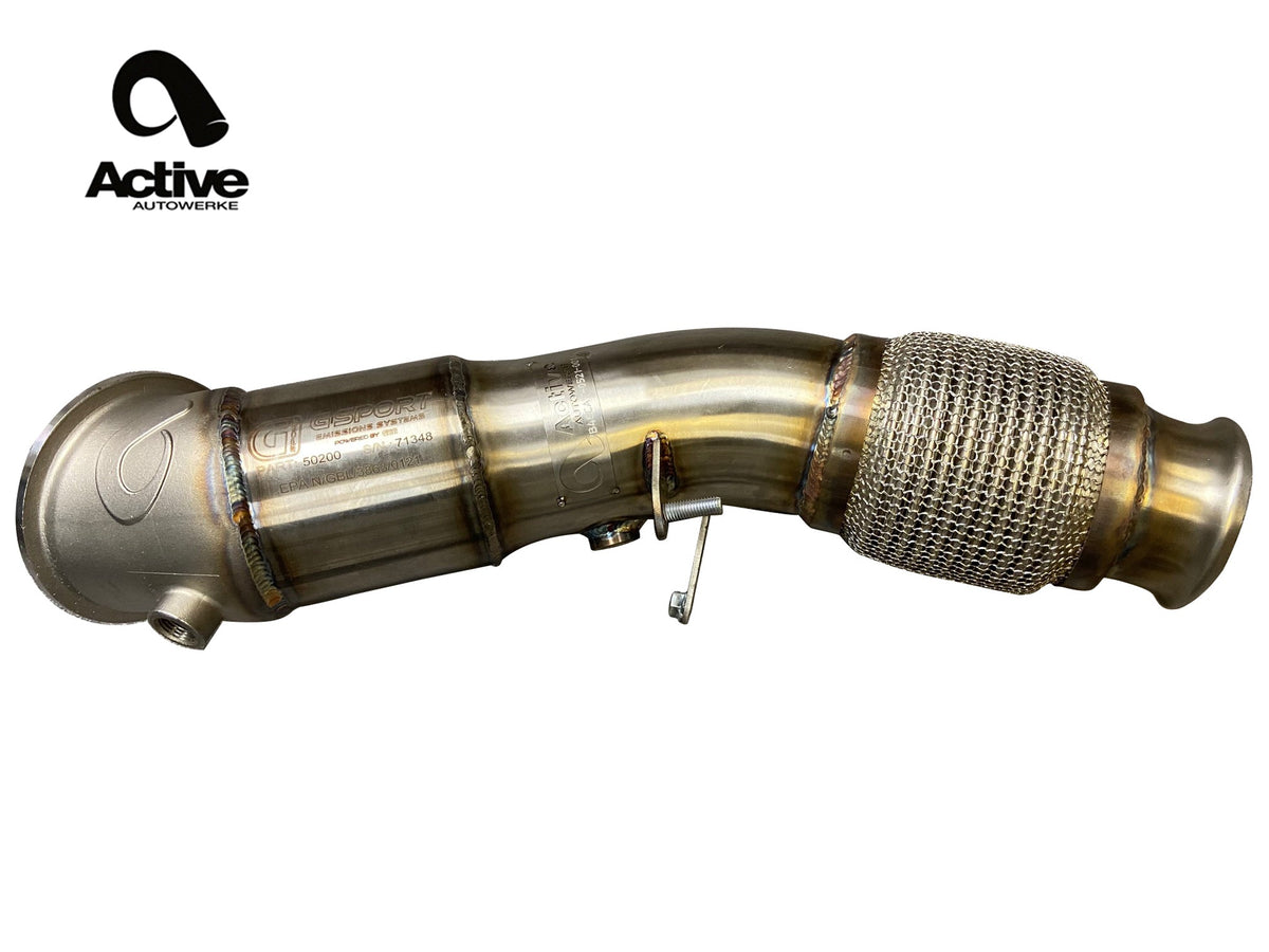 Active Autowerke B46 Catted Downpipe for Toyota Supra MKV 2.0 (A91)