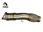 Active Autowerke B46 Catted Downpipe for Toyota Supra MKV 2.0 (A91) (view 3)
