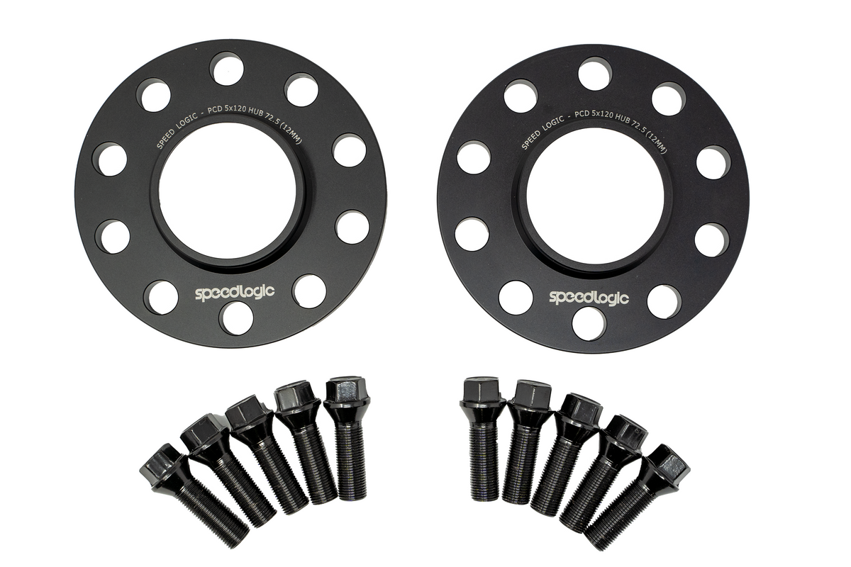 Speed Logic wheel spacers with extended bolts for BMW E-Series