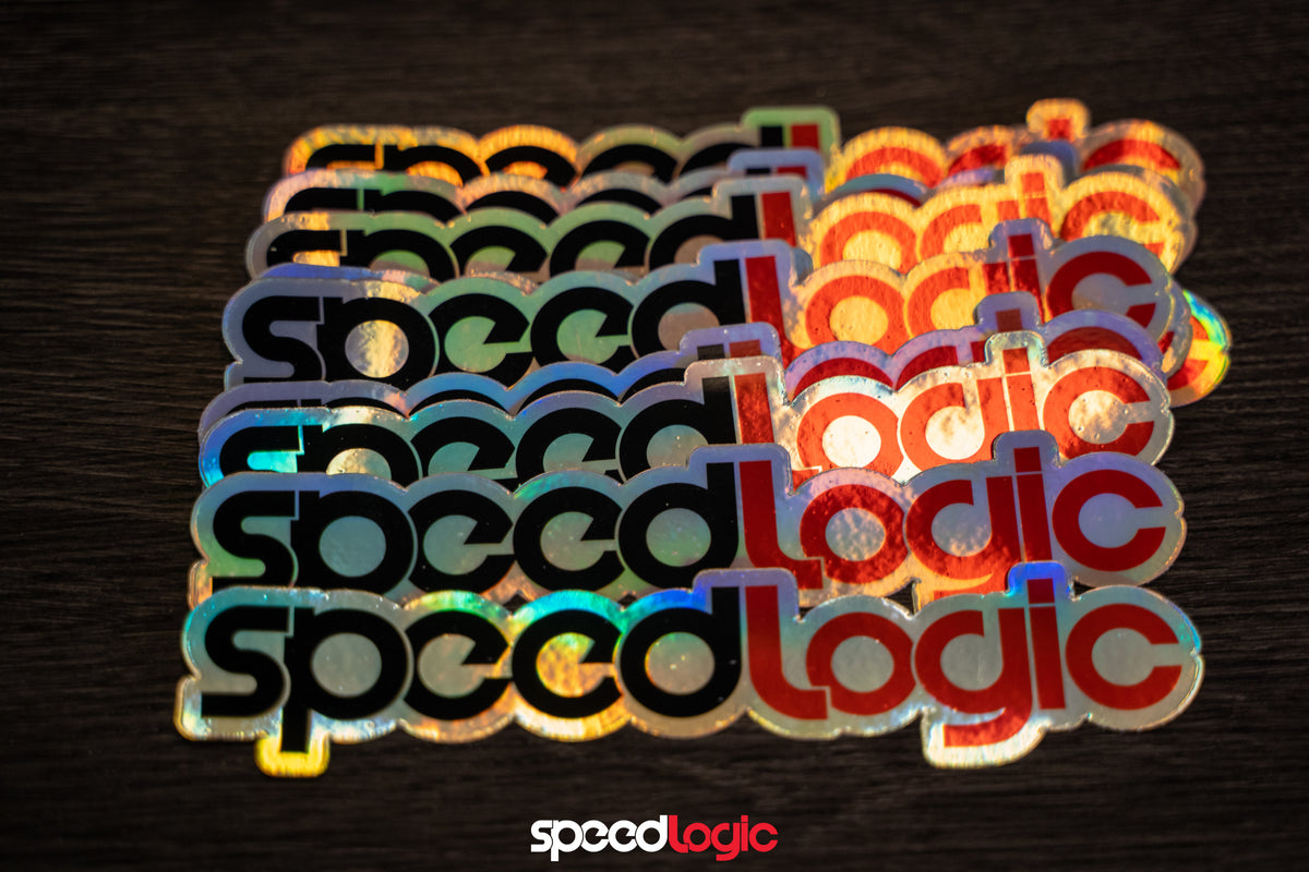 Speed Logic holographic sticker (view 2)