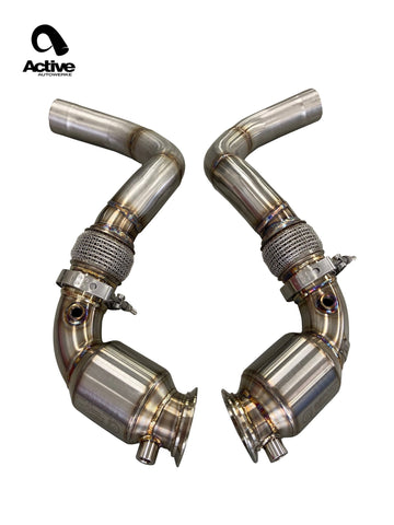 Active Autowerke F90 M5/M8 X5M/X6M Catted Downpipe