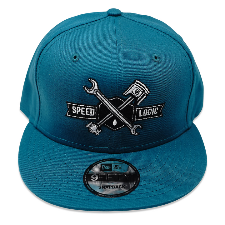 Speed Logic Piston Wrench Teal New Era Snapback Hat