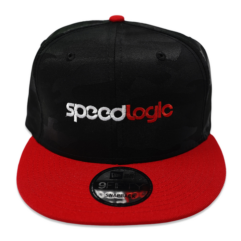 Hats - Black Camo - New Era Snapback (Speed Logic)
