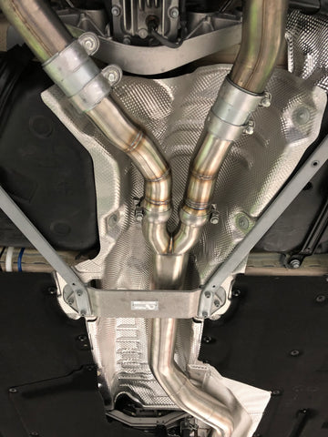Active Autowerke BMW F87 M2 COMPETITION MID PIPE INCLUDES ACTIVE F-BRACE