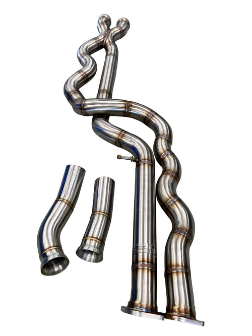 Active Autowerke equal-length mid pipe for BMW F87 M2 Competition S55