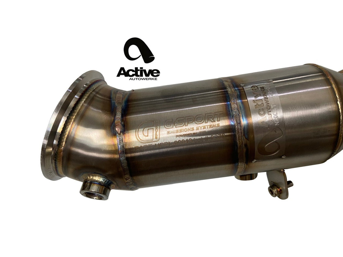 Active Autowerke GESI Catted Downpipe for BMW 228i / 328i / 428i (N20, F3X) (view 4)