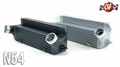 CSF High-Performance Intercooler for BMW N54 Engine - 1M, 335i, 335xi, 335is (Available in Black or Silver)