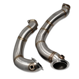 SPEED LOGIC BMW S55 Engine 3" Stainless Steel Catless Race Downpipes (2014-2019 BMW M2 Competition, M3, M4) F80/F82/F83/F87