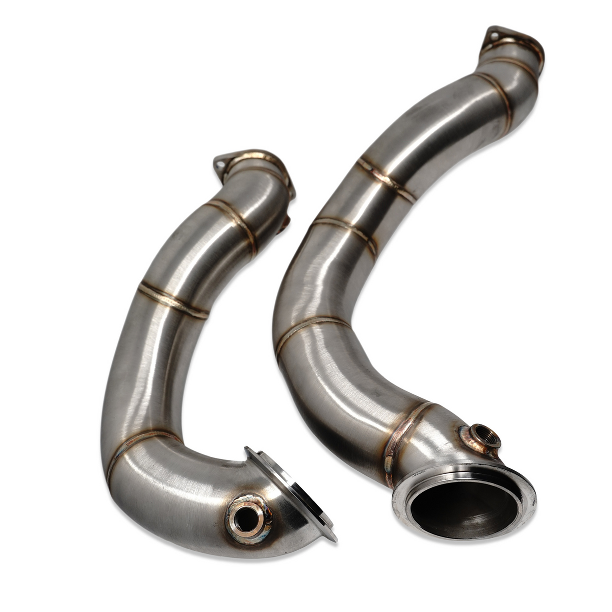 Speed Logic Catless Race Downpipes for BMW 135i / 1M / 335i (N54) (view 4)