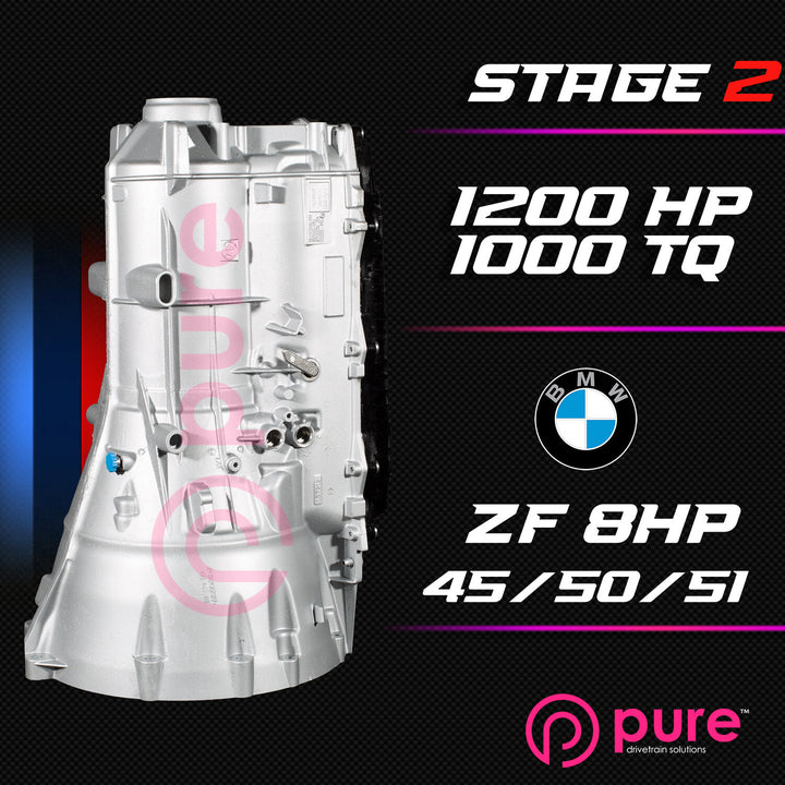 Pure Drivetrain ZF 8HP50/45 Stage 2 Transmission Rebuild
