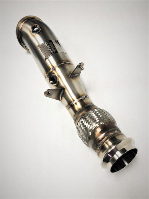 Evolution Racewerks Competition Catless Downpipe for BMW 230i / 330i / 430i / 530i (B46) (view 2)