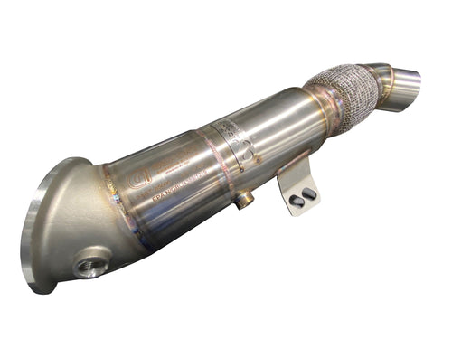 Active Autowerke High-Flow Catted Downpipe for Toyota Supra (A90) (view 2)