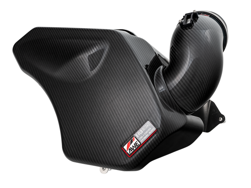 AWE Tuning S-FLO Carbon Intake Lid for Toyota GR Supra (2020+) (view 3)
