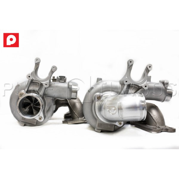 Pure Turbos Stage 2+ upgrade turbos for BMW M2, M3 & M4 (S55)
