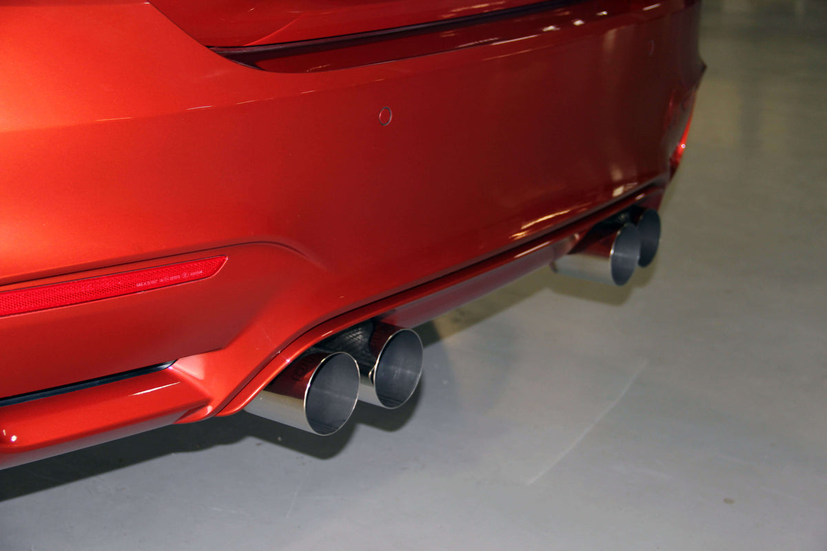 Dinan free-flow axle-back exhaust for BMW M3 & M4 (F8x) (view 5)
