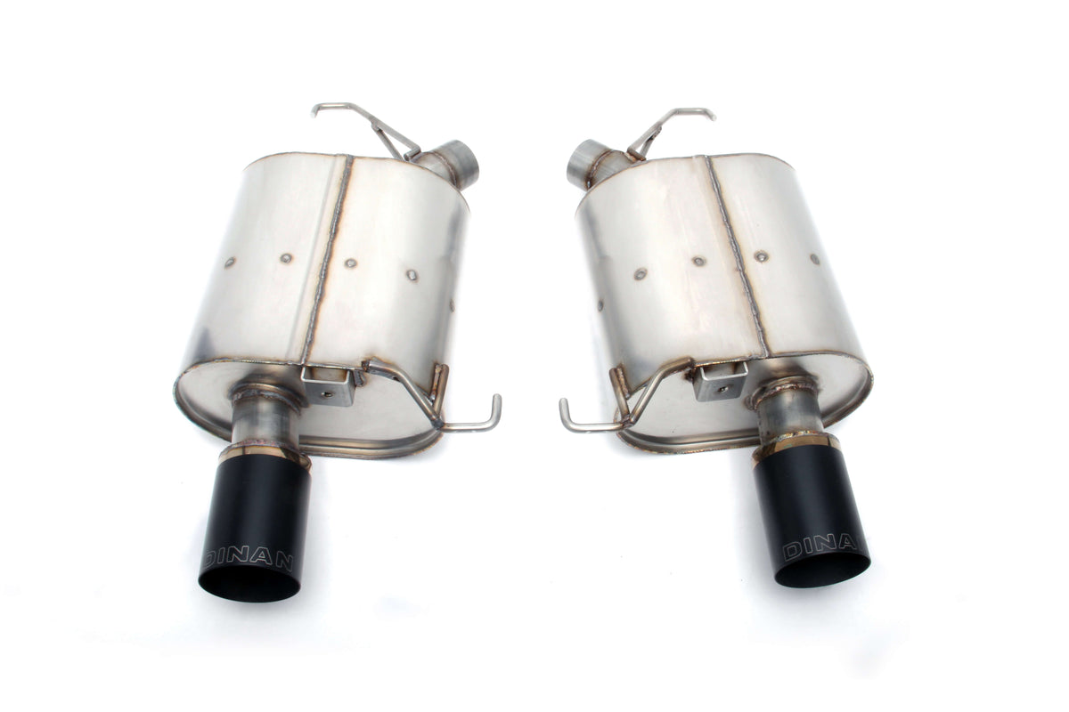 Dinan Free Flow Axle-Back Exhaust for BMW 535i (F10) (view 2)