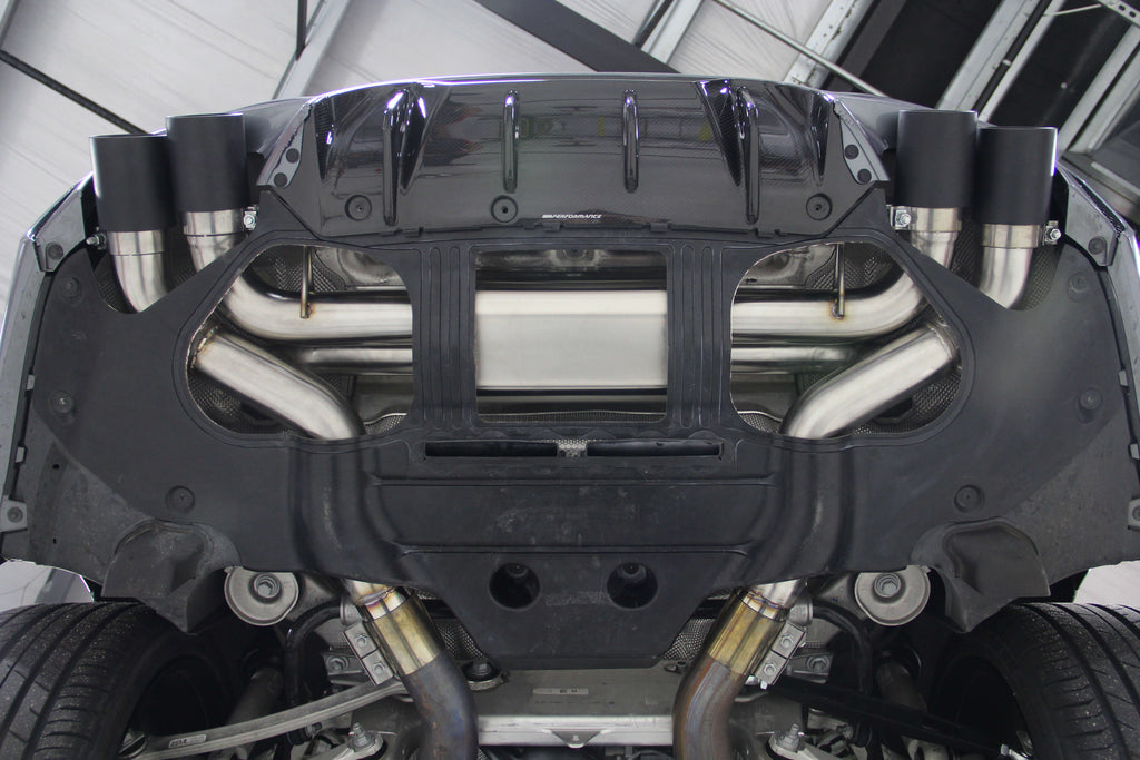 Dinan free-flow axle-back exhaust for BMW M5 (F90) (view 2)