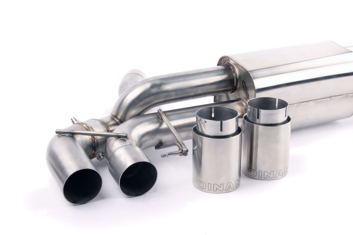 Dinan free-flow axle-back exhaust for BMW M5 (F90) (view 13)