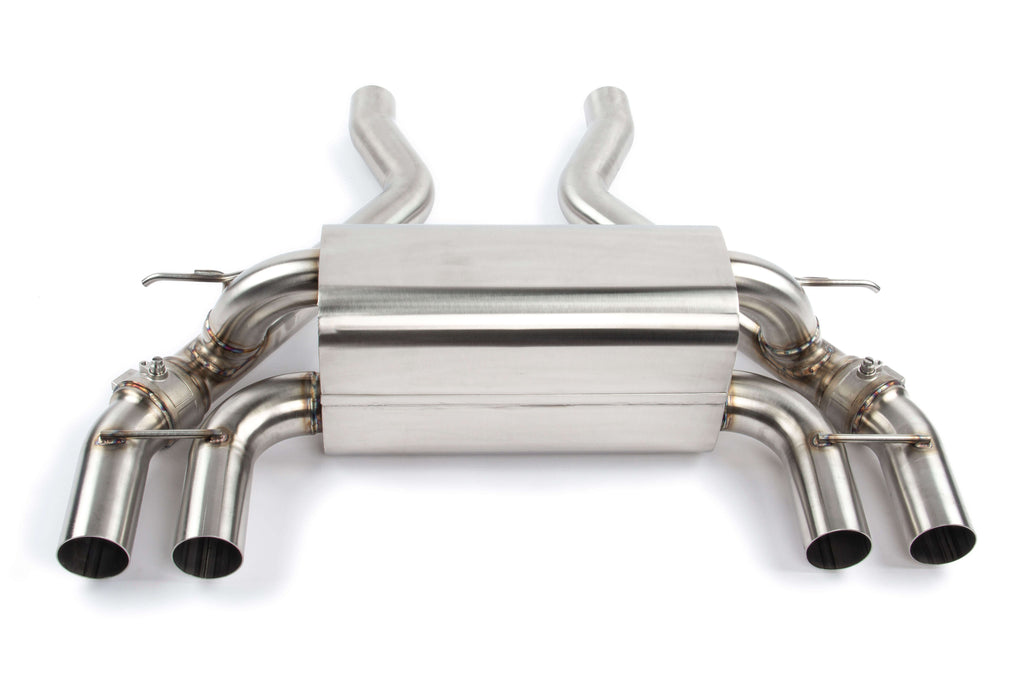 Dinan free-flow axle-back exhaust & X-pipe for BMW M2 Competition (view 3)