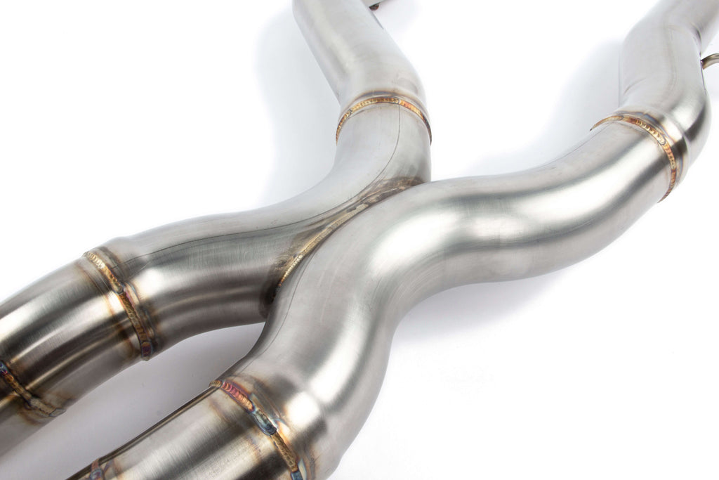 Dinan free-flow axle-back exhaust & X-pipe for BMW M2 Competition (view 9)
