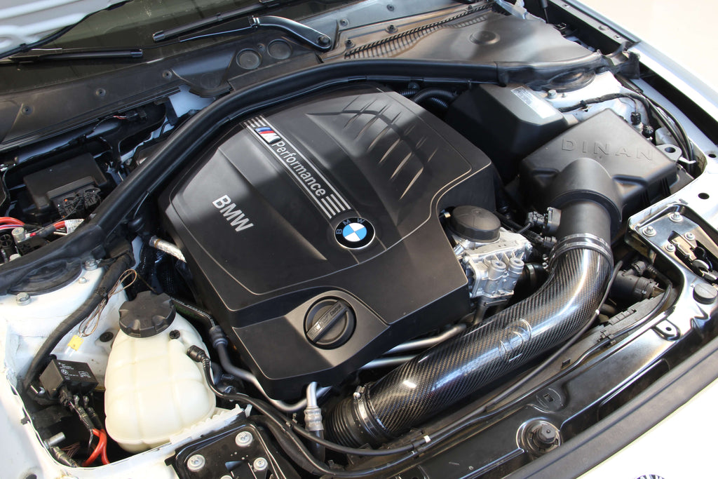 Dinan carbon fiber cold air intake for BMW 335i, 435i, M2 & M235i (N55) (view 4)