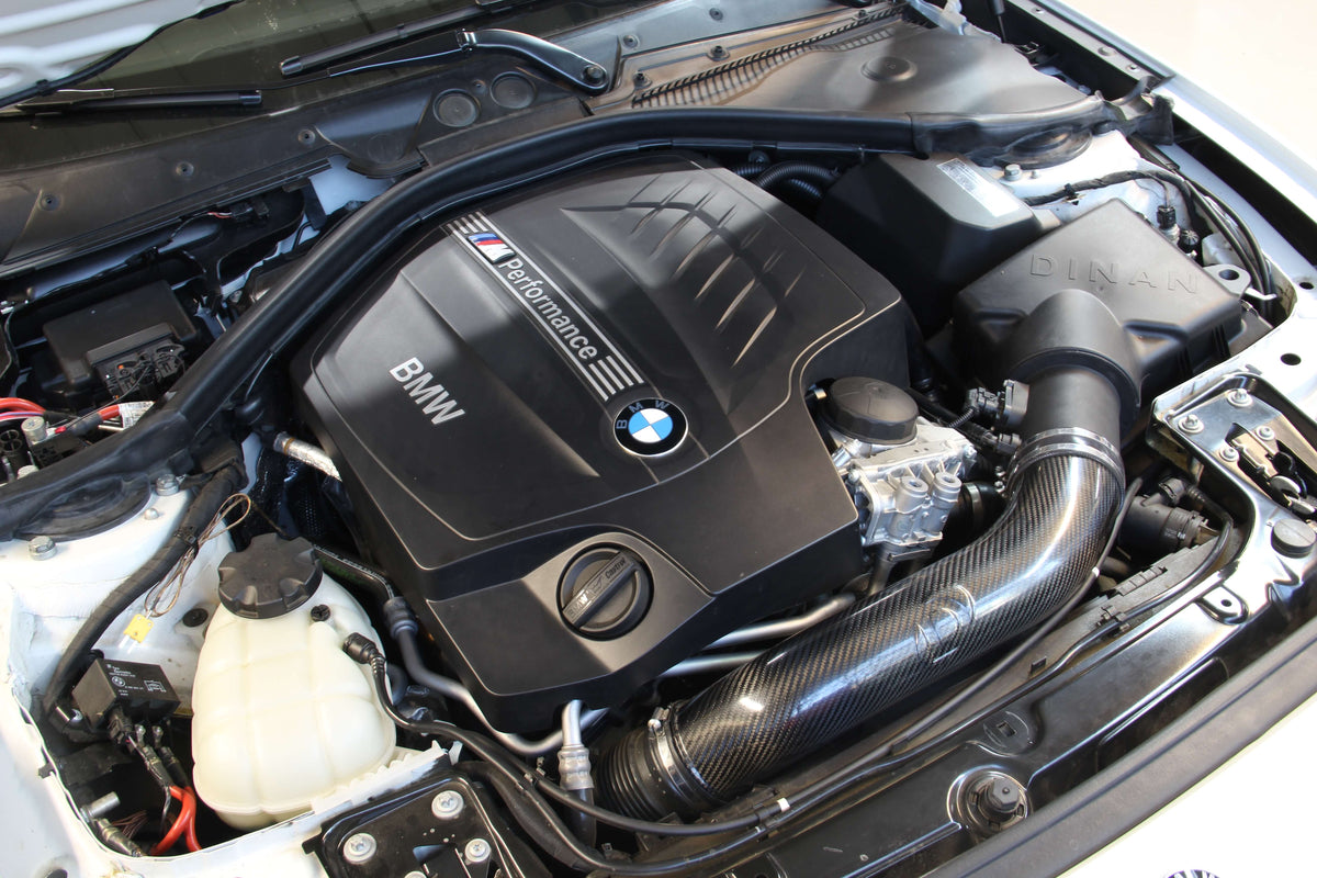 Dinan carbon fiber cold air intake for BMW 335i, 435i, M2 & M235i (N55) (view 4)