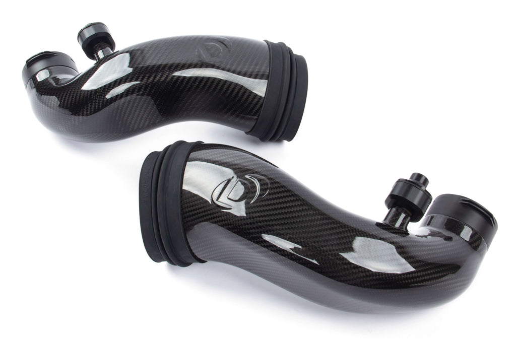 Dinan Carbon Fiber Turbo Inlet Pipes for BMW M5 (F90) / M8 (F91/F92/F93)
