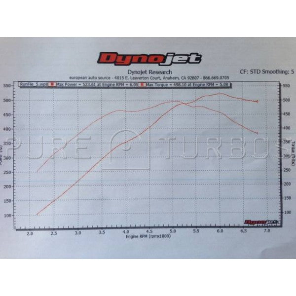 Pure Turbos N55 Stage 2 upgrade turbo for BMW 335i (view 2)