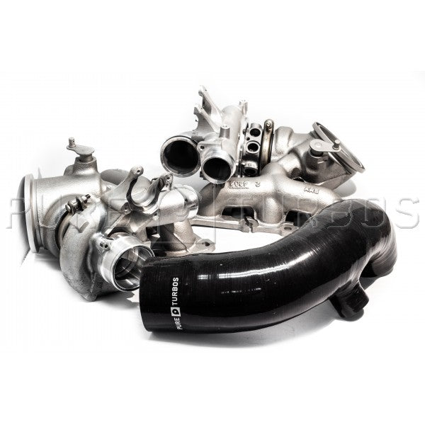 Pure Turbos Stage 2+ upgrade turbos for BMW M2, M3 & M4 (S55) (view 5)