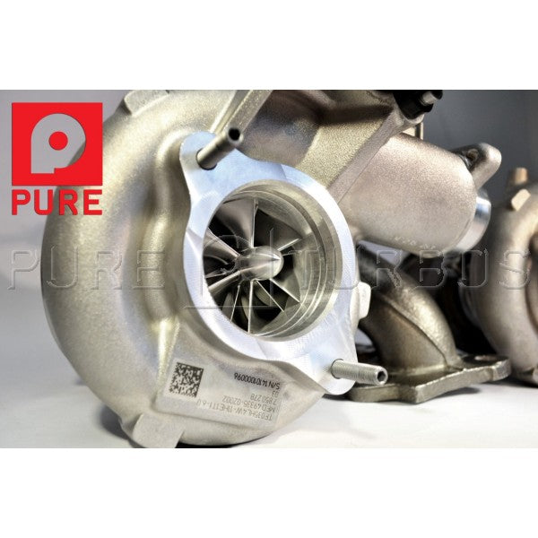 Pure Turbos Stage 2 HF upgrade turbos for BMW M2C, M3 & M4 (S55) (view 2)