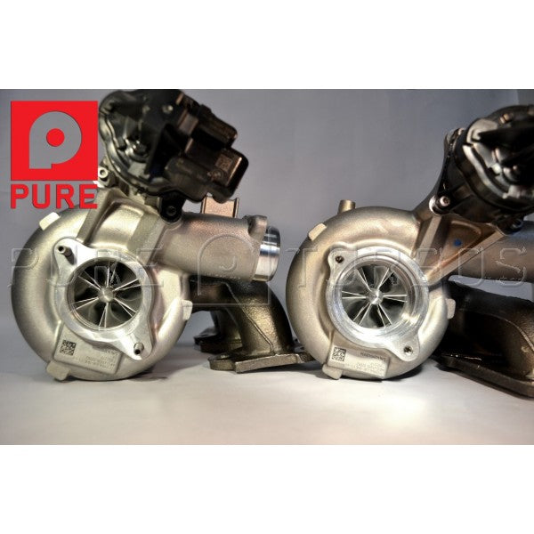 Pure Turbos Stage 2 HF upgrade turbos for BMW M2C, M3 & M4 (S55) (view 3)