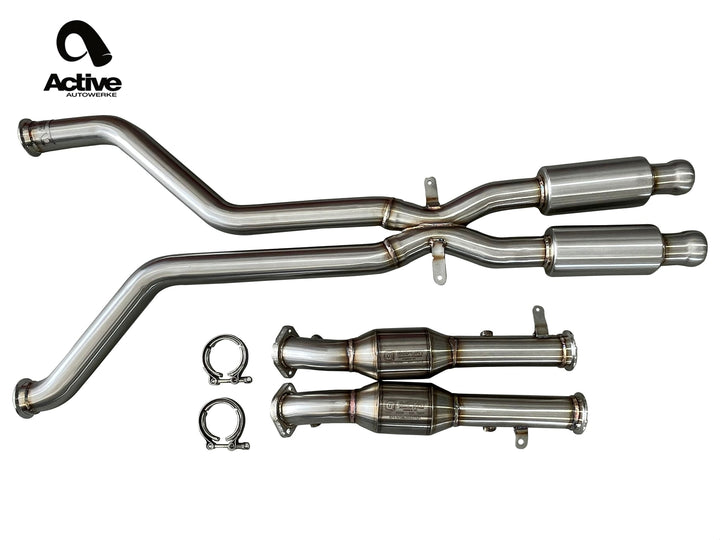 Active Autowerke Signature X-Pipe with GESI Cats for BMW M3 (E9X)