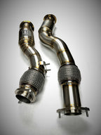 Evolution Racewerks Sports Catted Downpipes for BMW X3M / X4M (F97 / F98, S58) (view 2)