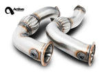 ACTIVE AUTOWERKE CATLESS DOWNPIPE FOR BMW X5M X6M